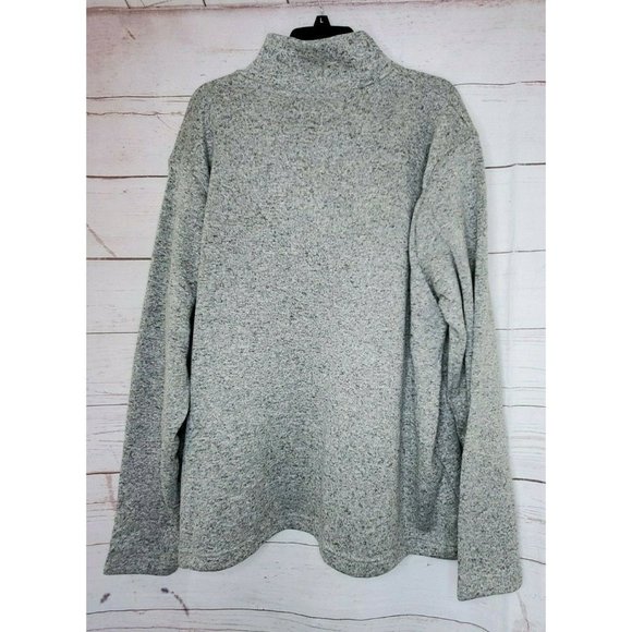 Wrangler Authentic Fleece Quarter-Zip Real Comfortable Men’s XL Sweater - Picture 2 of 11